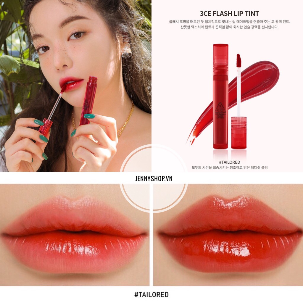 SON TINT BÓNG 3CE FLASH LIP TINT