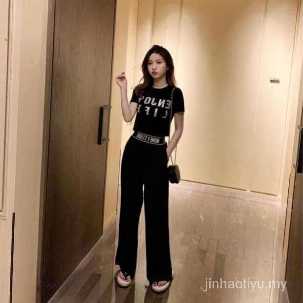 Set Áo Thun Tay Ngắn Và Quần Short Thời Trang Mùa Hè Cho Nữ | BigBuy360 - bigbuy360.vn