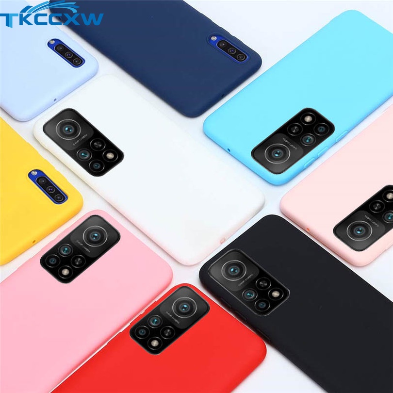 Ốp Điện Thoại TPU Dẻo Màu Kẹo Ngọt Siêu Mỏng Sang Trọng Thời Trang Cho Xiaomi Redmi 10C 10A 10 Prime