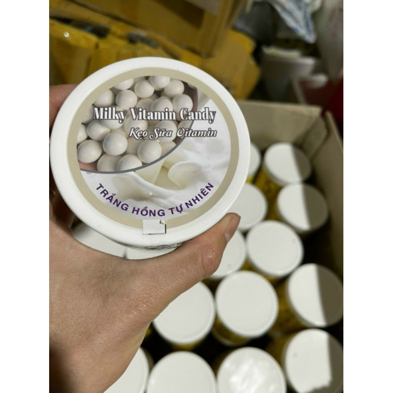 viên kẹo sữa vitamin colagen đẹp da. 1 hộp | BigBuy360 - bigbuy360.vn