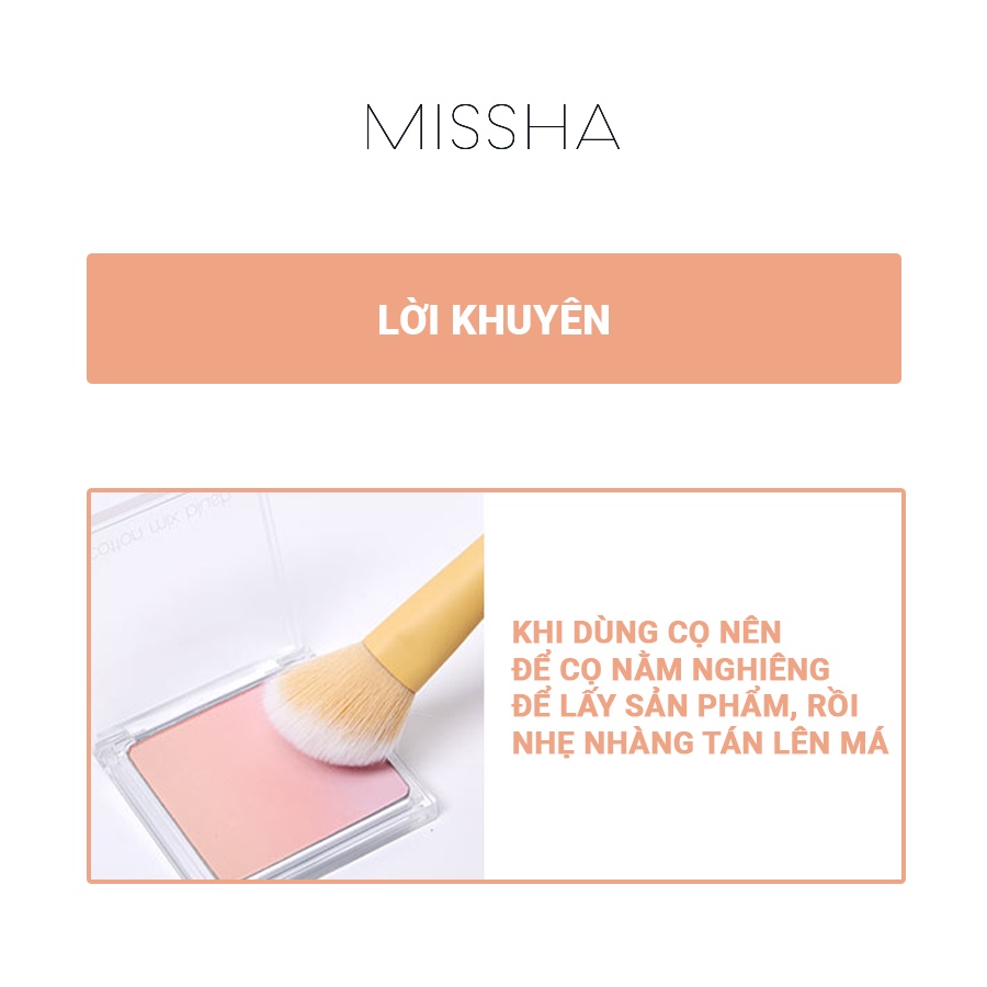 Phấn Má Hồng MISSHA Cotton Mix Blusher 11g