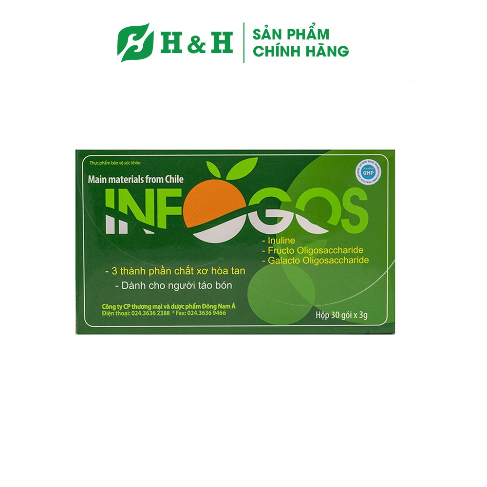 Chất xơ Infogos  – Hỗ trợ điều trị táo bón, điều hòa tiêu hóa