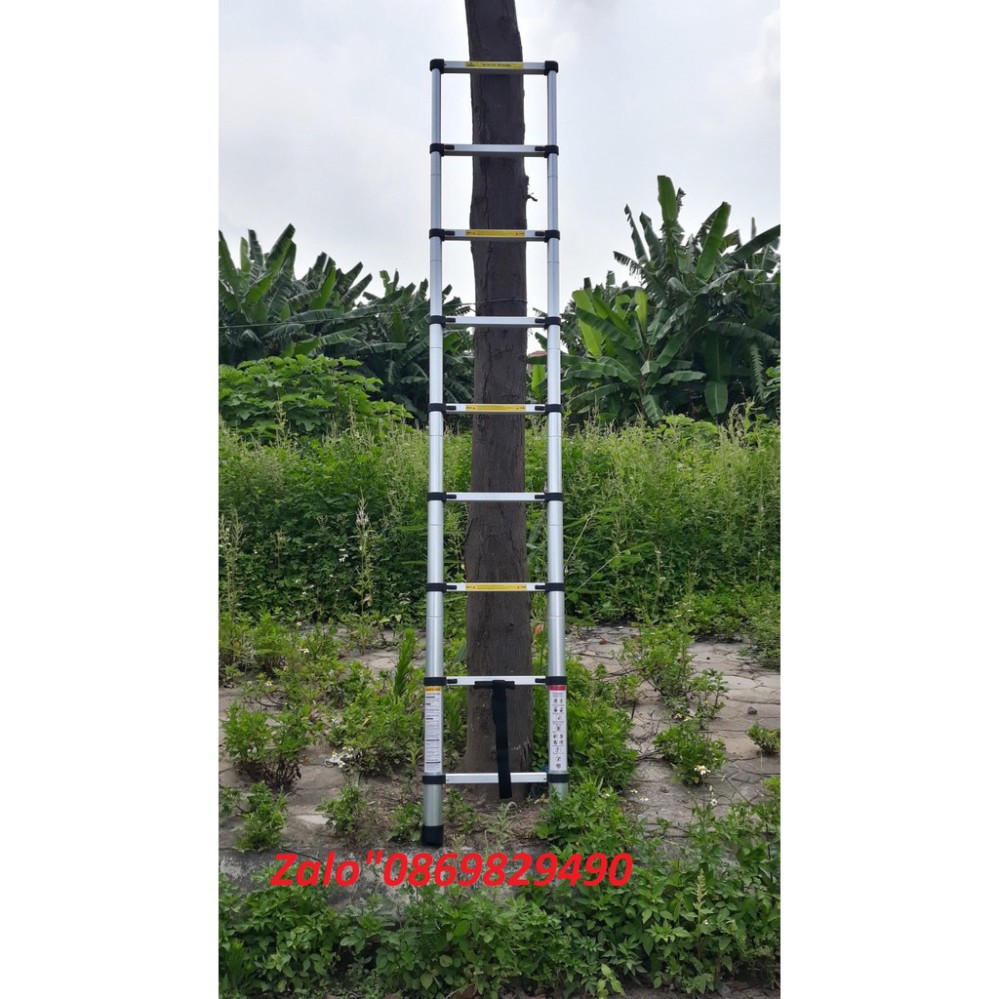 Thang Nhôm Rút Đơn 2.6M - Dùng Cho Gia Đình