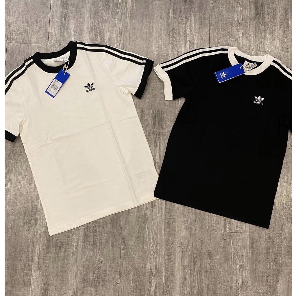 Áo đôi nam nữ unisex nam nữ 3 sọc