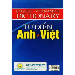 Sách Từ Điển Anh - Việt 50000 Từ (Bỏ túi)