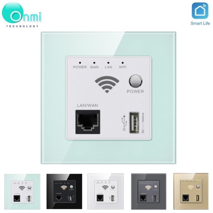 Bán sỉ - Bộ phát Wifi âm tường chuẩn N300 hỗ trợ USB 3G chính hãng ONMI.VN chính hãng.