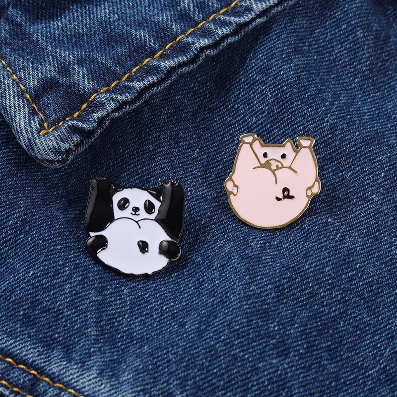 Ghim Cài Áo Hình Động Vật Đáng Yêu