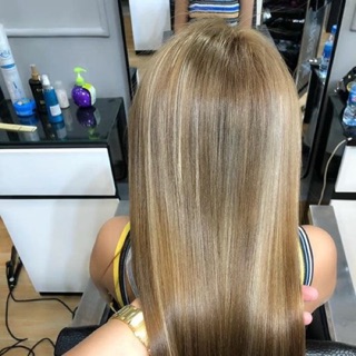 Thuốc nhuộm tóc màu  vàng rơm tặng trợ nhuộm và găng tay 69k