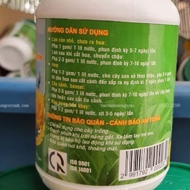 Phân Bón Đầu Trâu 501 - Nảy Chồi, Ra Lá, chuyên dùng cho hoa lan, cây kiểng
