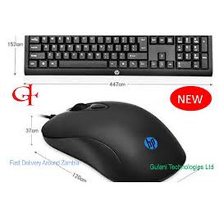 Bộ bàn phím chuột HP KM100