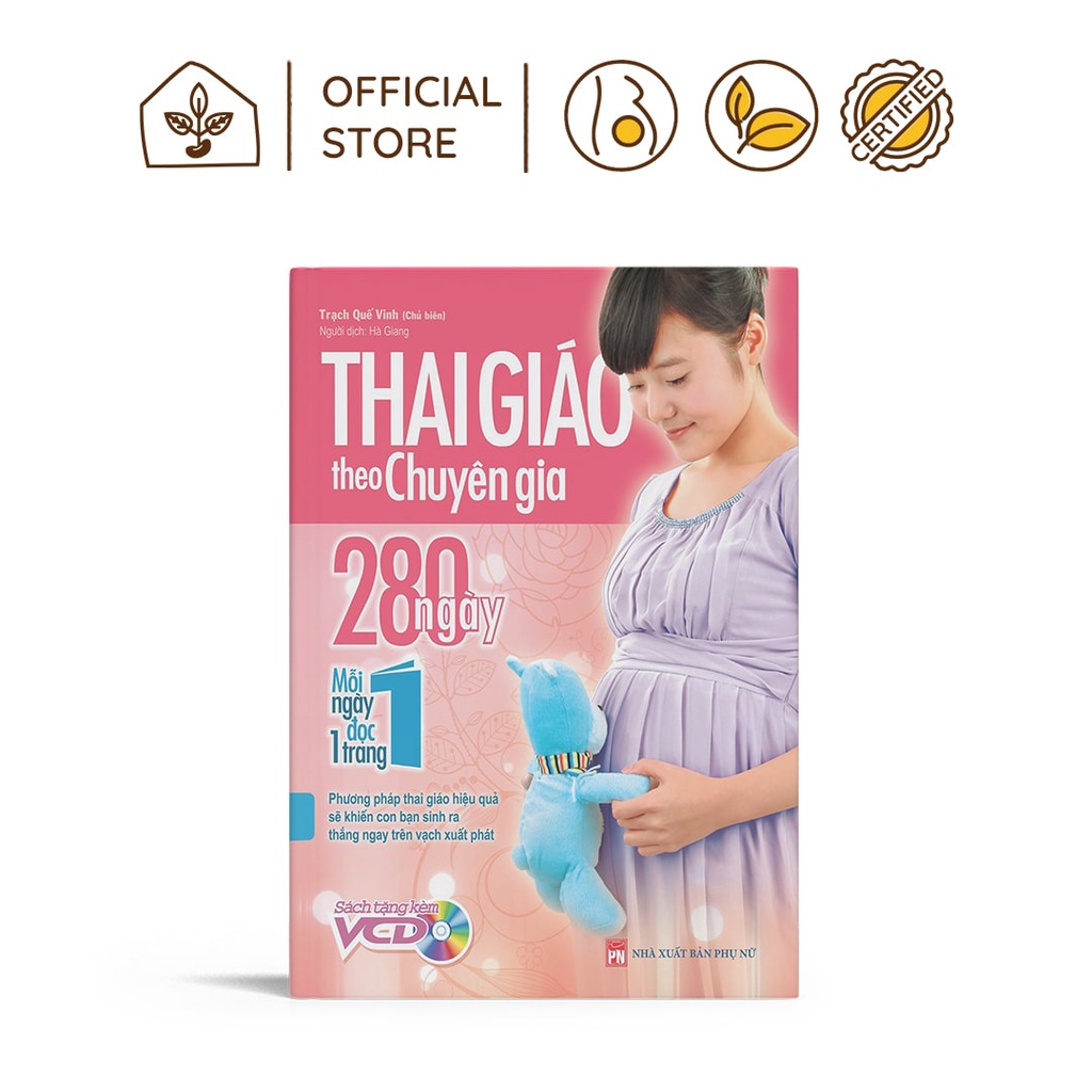 Sách - Thai Giáo Theo Chuyên Gia - 280 Ngày - Mỗi Ngày Đọc Một Trang