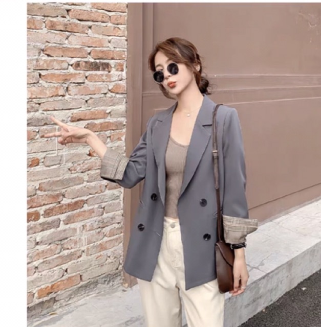 Áo Blazer đi học đi làm siêu thanh lịch xinh xắn (ảnh feedback phía cuối) | BigBuy360 - bigbuy360.vn