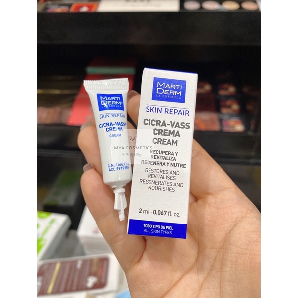 Kem Phục Hồi da MARTIDERM Skin Repair Cicra Vass Cream 2ml