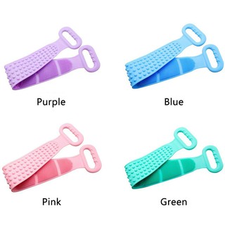 Đai tắm cọ lưng silicon-đai chà lưng silicon