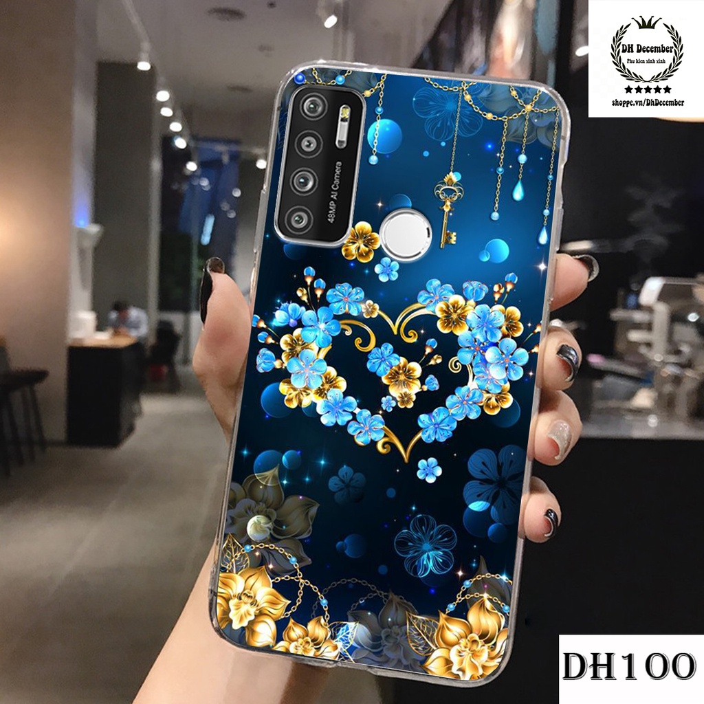 Ốp lưng Vsmart LIVE 4 in hình hoa tinh tế , mới mẻ DH DECEMBER