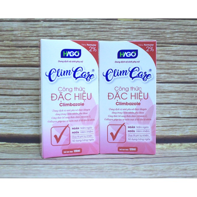 Dung dịch vệ sinh ClimCare HAGO 120ml - chính hãng