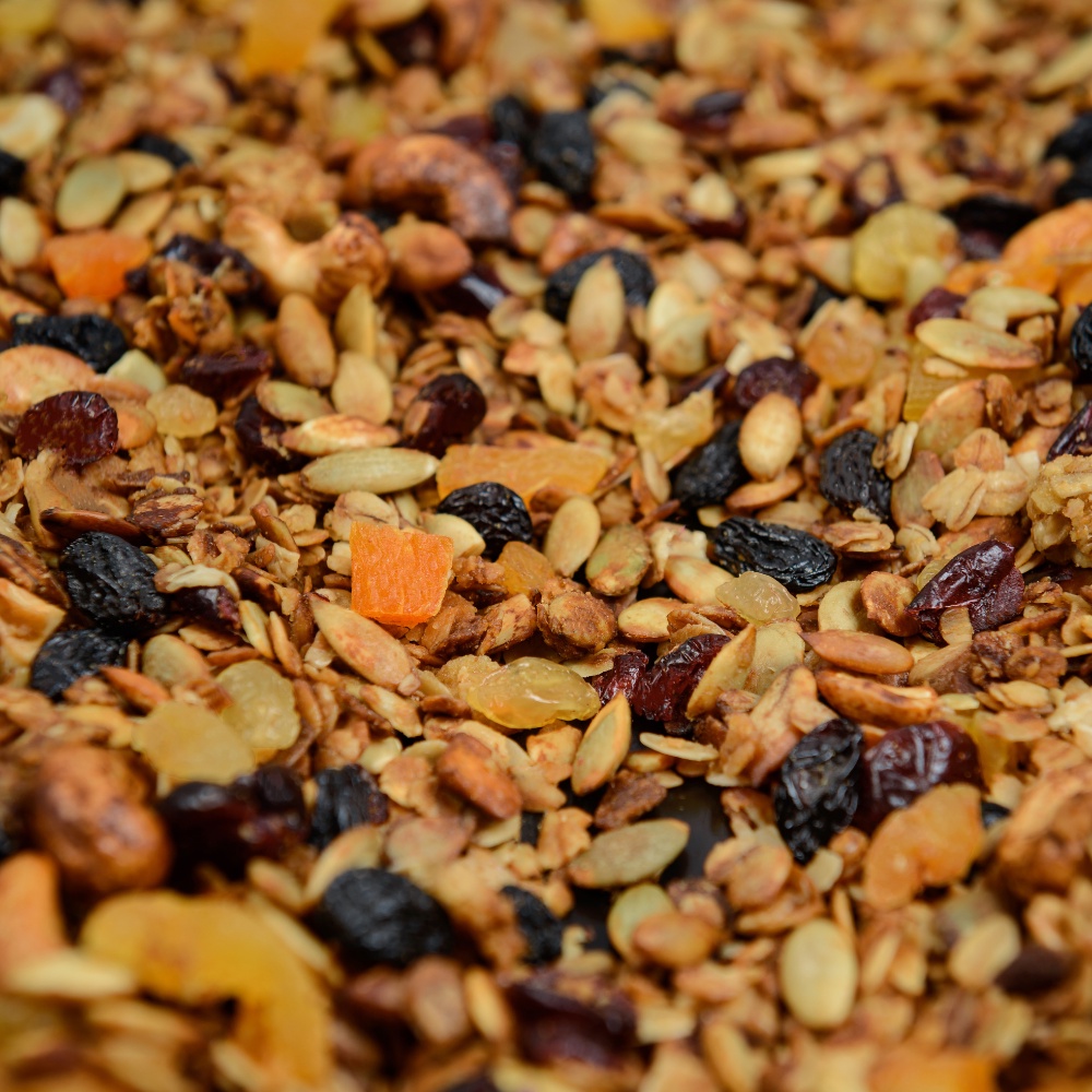 Granola vị truyền thống 35% yến mạch TANU NUTS, ngũ cốc granola siêu hạt giàu dinh dưỡng hỗ trợ giảm cân.
