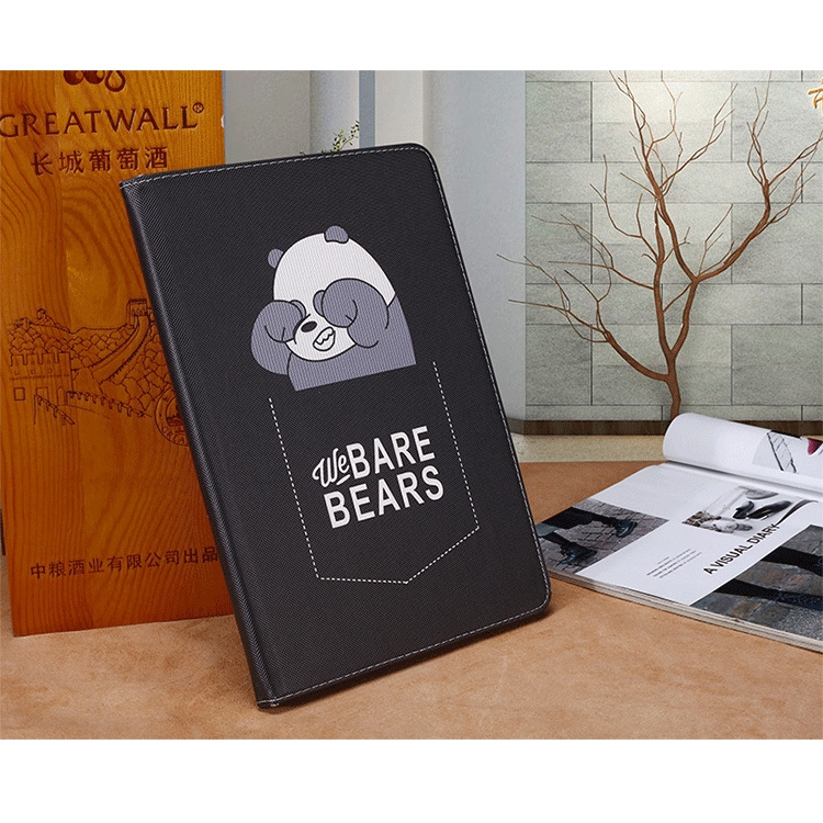 Bao da máy tính bảng in hình chú gấu đáng yêu bảo vệ cho Ipad Air 1/2/3/4 Pro MINI 1/2/3/4/5 | BigBuy360 - bigbuy360.vn