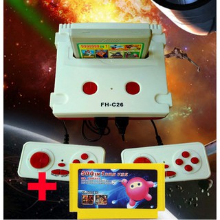 Máy chơi game 8 bit RETRO Kèm băng 500 in 1 không trùng lập