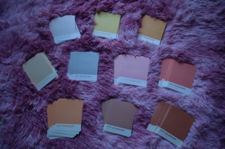 Set mix giấy note, giấy nền trang trí pantone A03