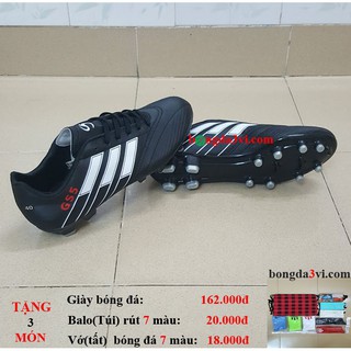 giày đá bóng 064 ( Tặng + Balo(túi) rút + Vớ(tất) )