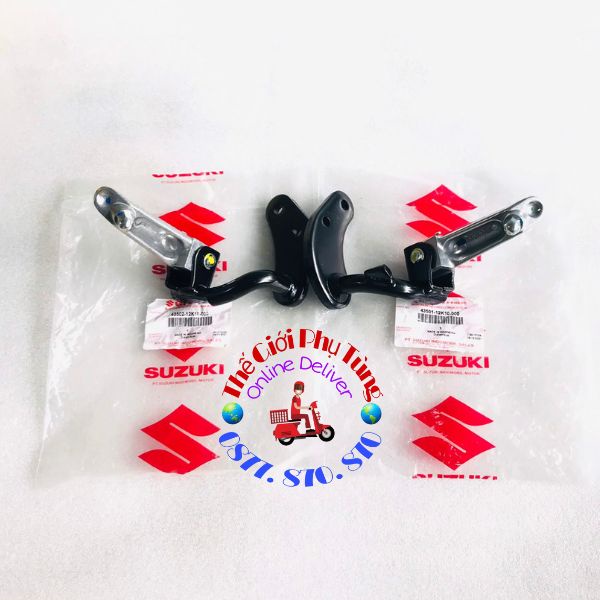 Bộ gác chân trước Raider fi - Satria fi Zin suzuki Indo - 43501-12K10-000/ 43502-12K10-000