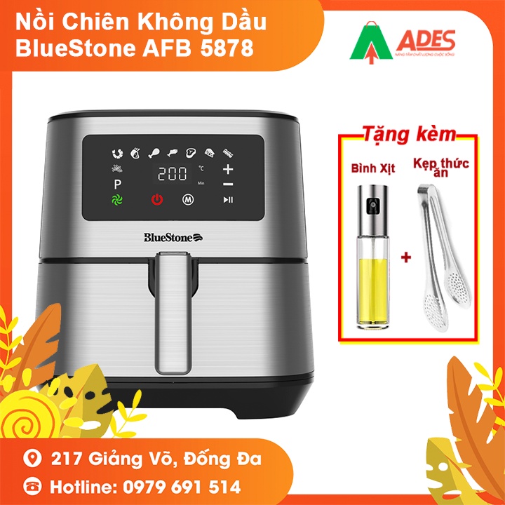 Nồi chiên không dầu Bluestone 5.5L AFB-5878 - Chính hãng - Bảo hành 2 năm