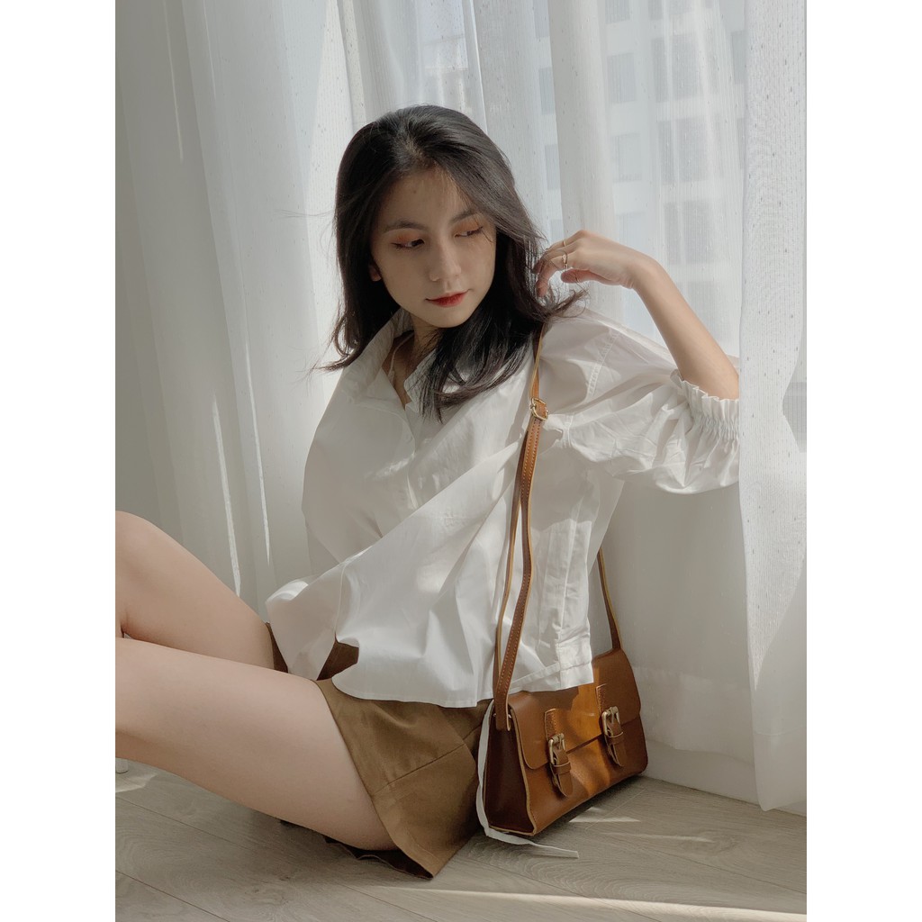 Áo sm rút dây gấu áo SA380 1994closet | BigBuy360 - bigbuy360.vn