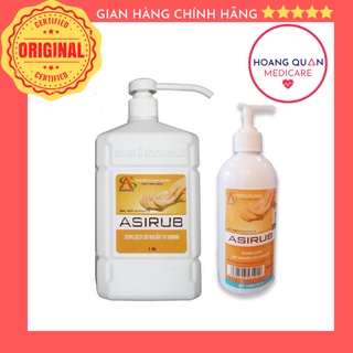 [CHÍNH HÃNG] Nước rửa tay ASIRUB dạng xịt 500ml/ 1 lít - dung dịch sát khuẩn nhanh