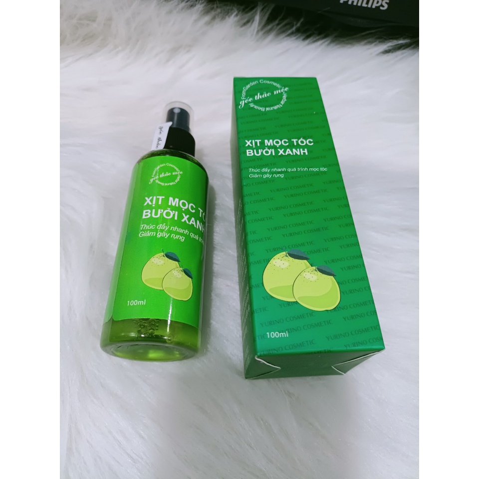 Xịt mọc tóc bưởi xanh