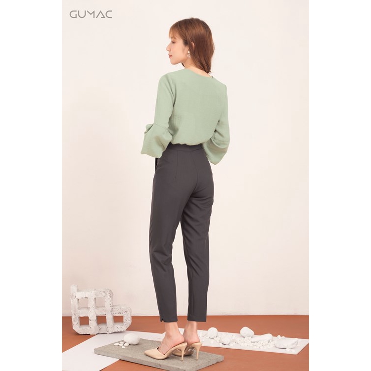 Áo cổ V tay phồng AA562 GUMAC