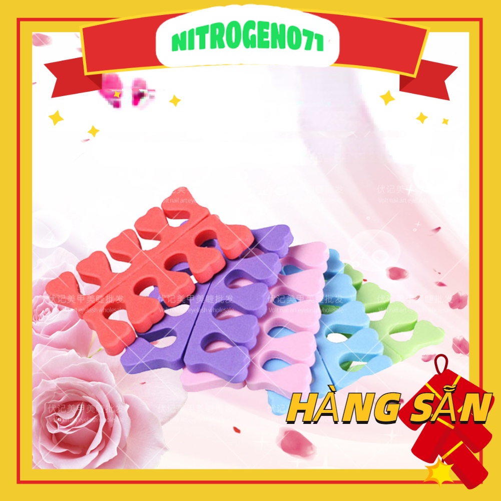 Nitrogen071  Xốp tách chia ngón chân 10 đôi