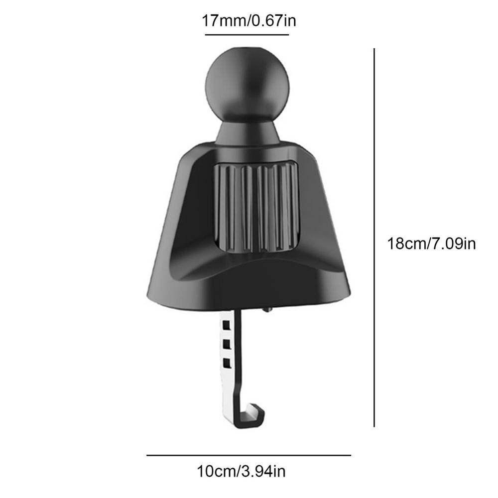 Giá Đỡ Điện Thoại Bằng ABS Hình Nơ Gắn Lỗ Thông Gió Xe Hơi