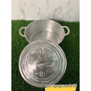 Nồi gang đúc số 8--19cm