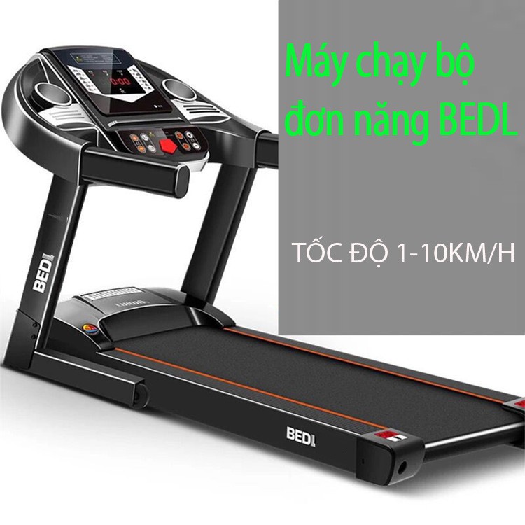 Máy chạy bộ.Máy tập chạy bộ điện trong nhà BEDL- công xuất 3.0 HP , tốc độ 10 km/h-tuehanshoop