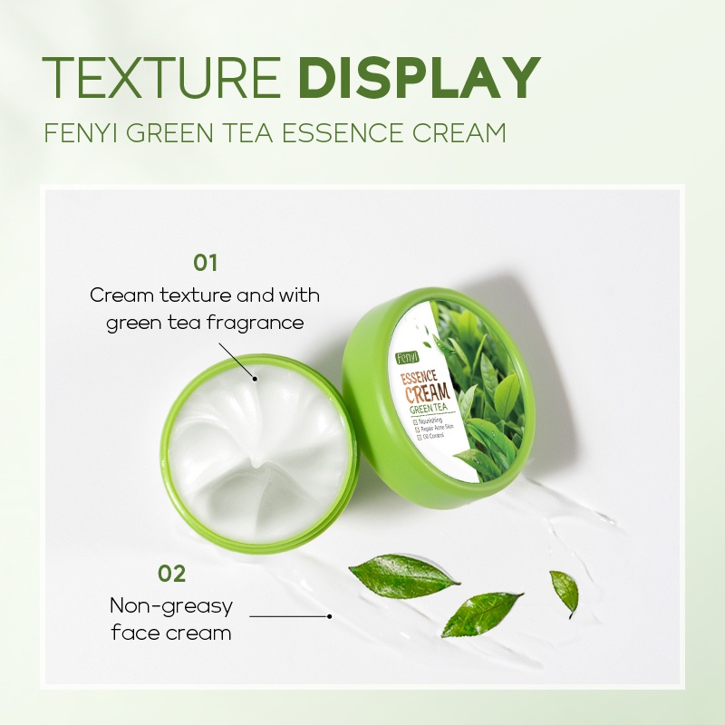 Set 4 món sản phẩm chăm sóc da FENYI chiết xuất từ lá trà xanh
