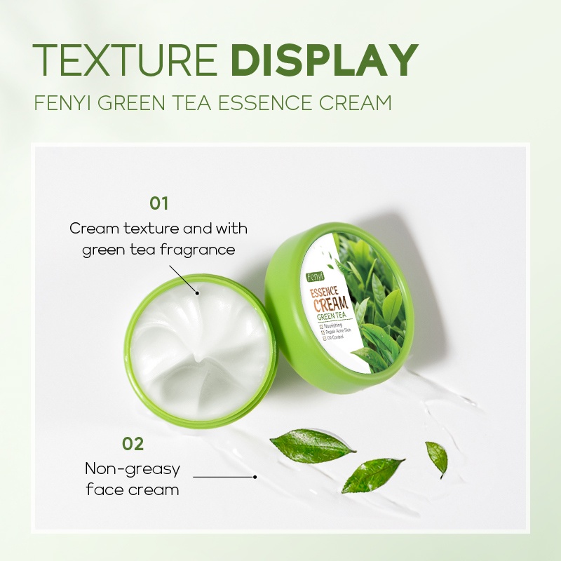 Set 4 món sản phẩm chăm sóc da FENYI chiết xuất từ lá trà xanh