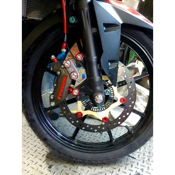 Heo adelin 4pis mod fandol + pass gắn đĩa 260 - 267 gắn như zin cho dòng xe