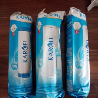 Bộ 3 lõi lọc karofi chính hãng mẫu mới