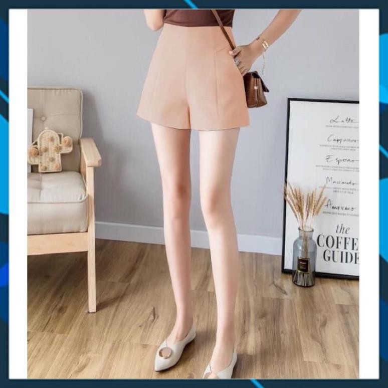 Quần sooc nữ cạp cao cho nữ, quần short cạp cao chất tuyết mưa siêu hot mã leg022
