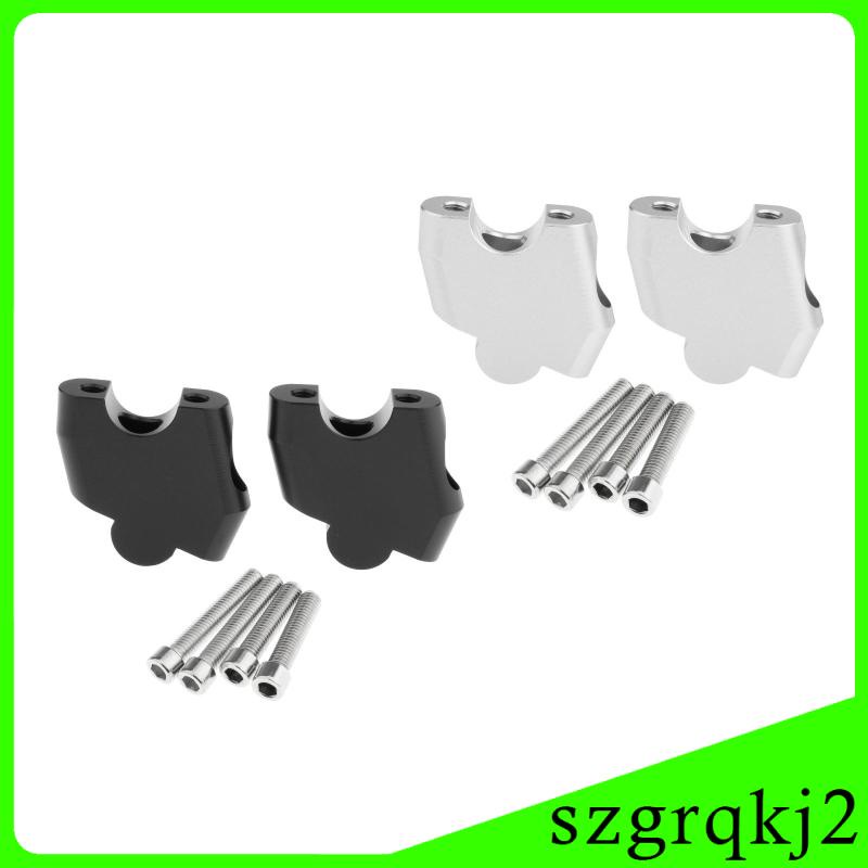 Bộ Phụ Kiện Kẹp Tay Cầm Xe Máy Cnc Cho Nc700S Nc700X Đen