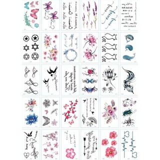 Tấm dán xăm tatoo độc đáo
