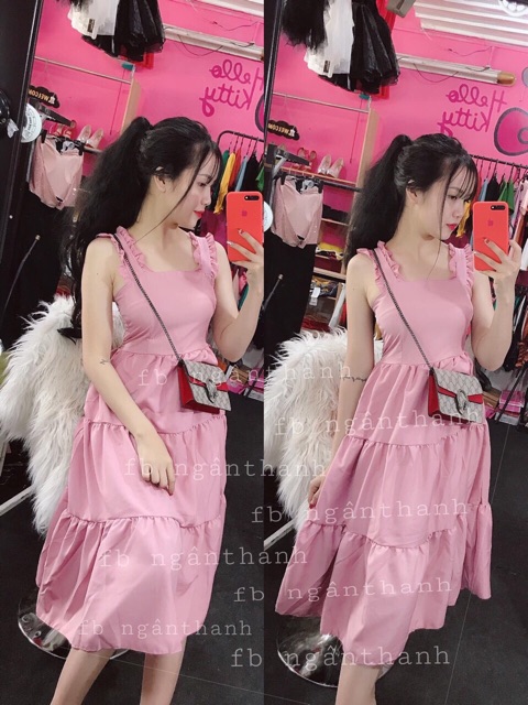 [Mã WASTMAY giảm 15% tối đa 30K đơn 150K] Đầm cánh tiên bo chun lưng | BigBuy360 - bigbuy360.vn