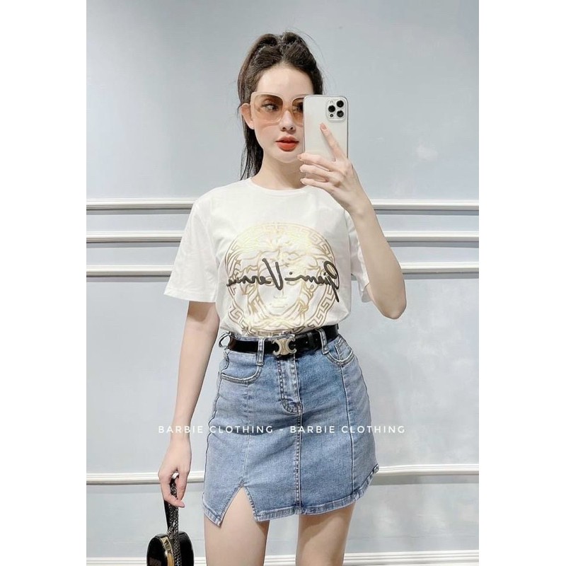 áo thun in nhũ xịn sò kèm hình thật