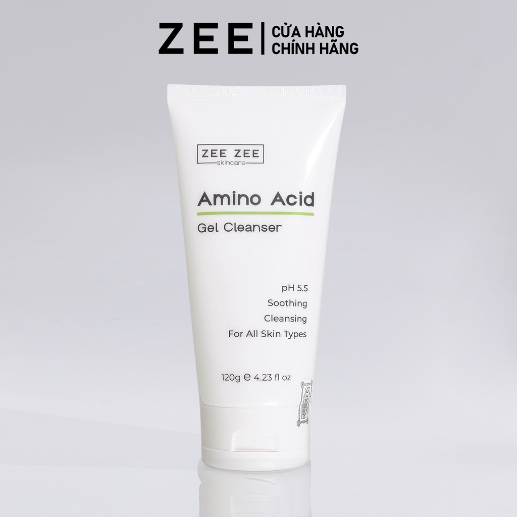 Bộ sản phẩm làm sạch sâu ngừa mụn thảo dược cho da nhạy cảm Amino Acid & Mugwort Essence | ZEE ZEE skincare