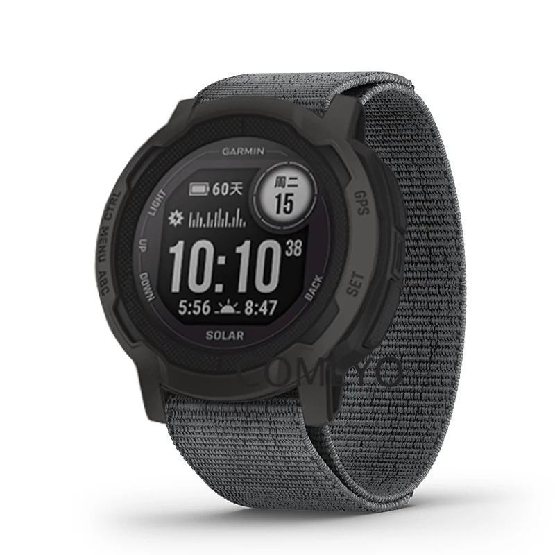 Dây Đeo Nylon 26mm / 22mm Cho Garmin instinct 2 Fenix 7 ​​Fenix 7X ​​Fenix 6X GPS Pro ​​5 plus forerunner 745 935 945 955