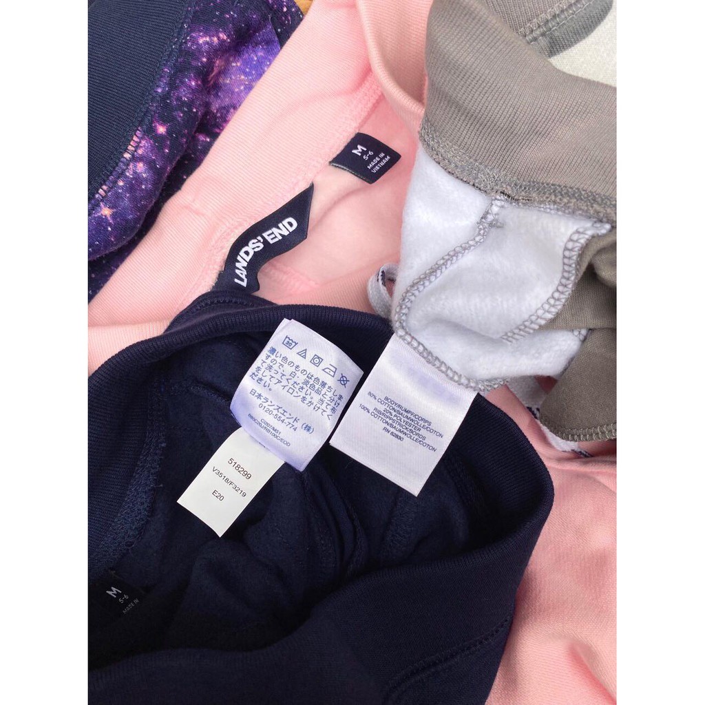 BGQ 1258 - Quần jogger nỉ bông xuất xịn LAND'sEND bé 4 -> 18 tuổi