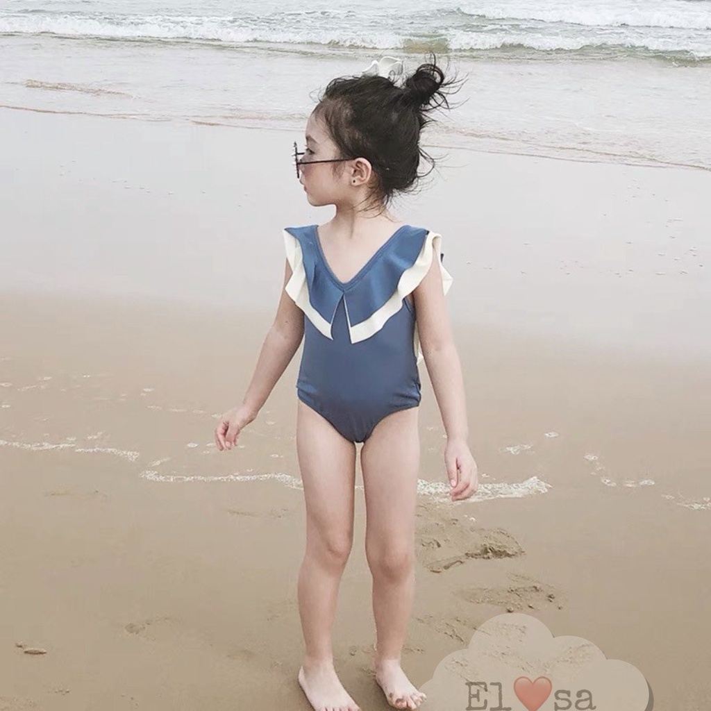 Đồ bộ bơi cho bé gái- Bộ bikini bé gái liền thân