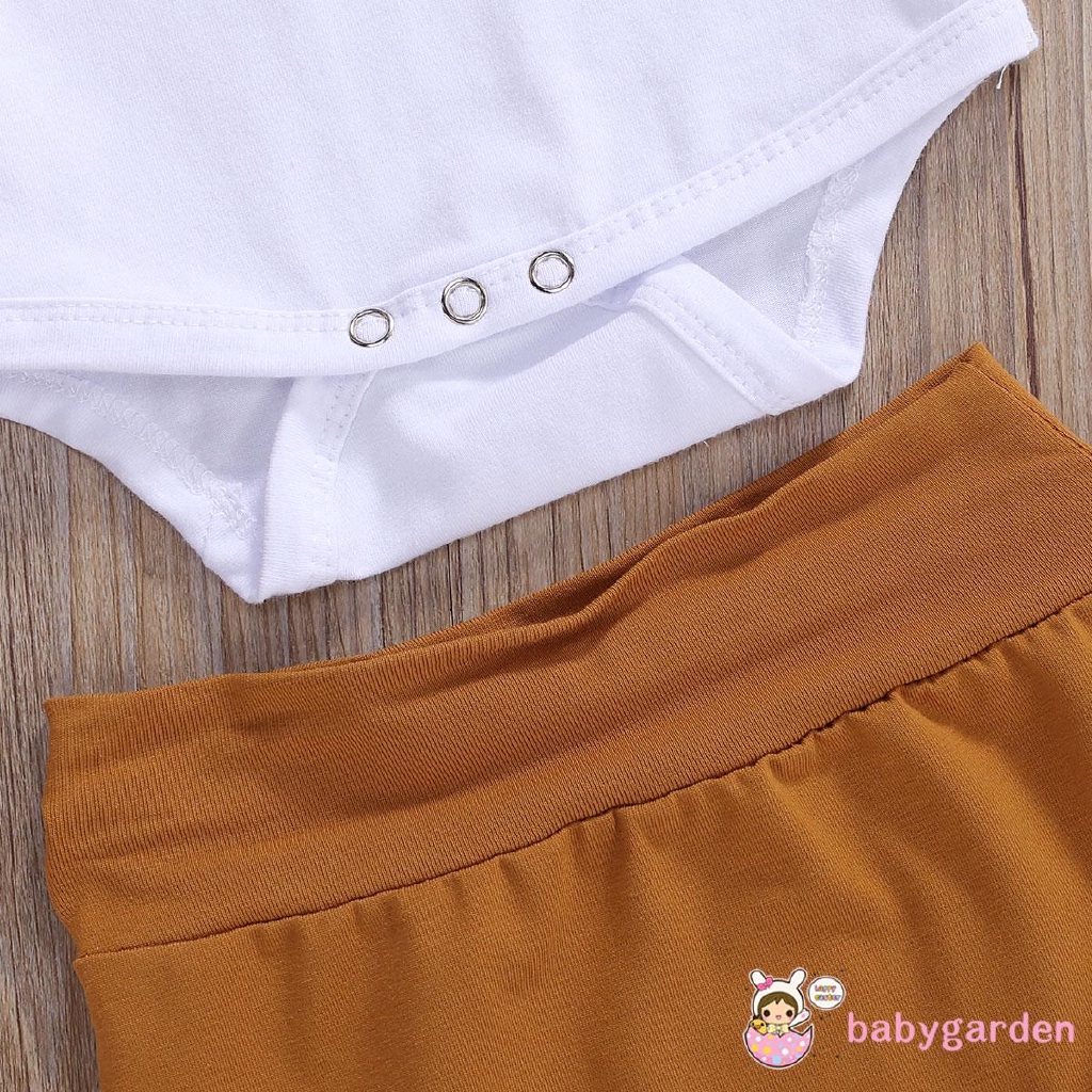 Set Áo Liền Quần Ngắn Tay + Quần Short + Băng Đô Đáng Yêu Cho Bé Gái