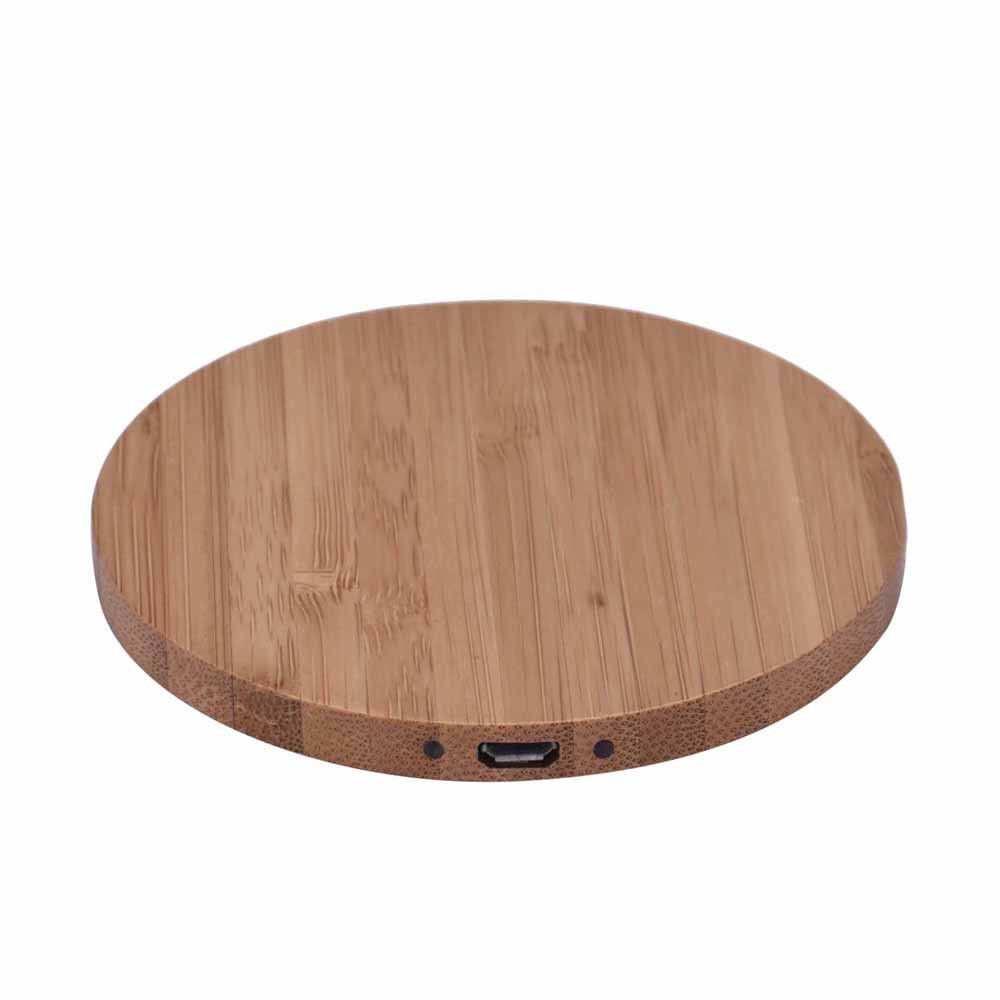 For Samsung Galaxy S6/S6 Edge Plus New Bamboo Qi Wireless Charger Charging Pad